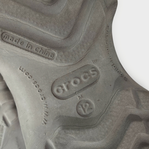 Crocs Off Road Sport Clogs Slides Slip On Adjustable Slingback Shoe M 12 - Picture 4 of 9